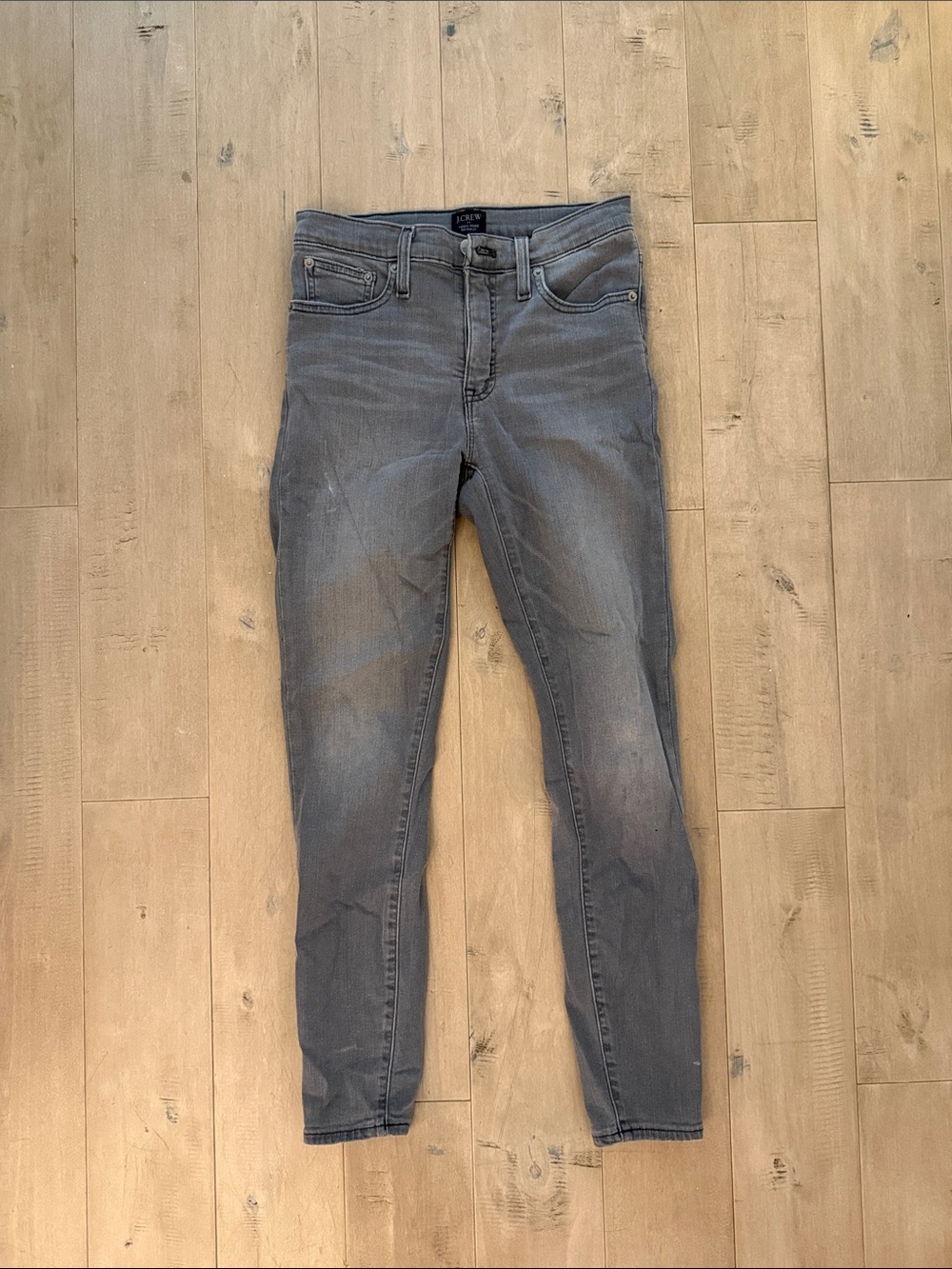 J. Crew Women's Skinny Jeans in Washed Gray